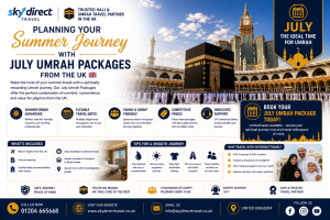 Planning Your Summer Journey with July Umrah Packages from the UK