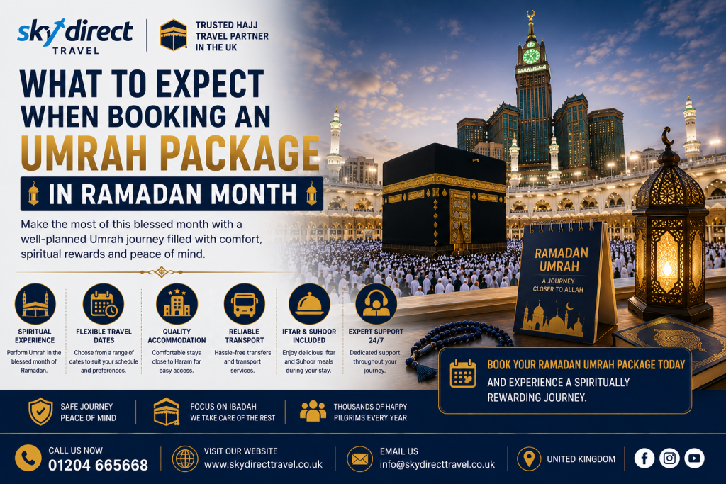 What to Expect When Booking an Umrah Package in Ramadan Month