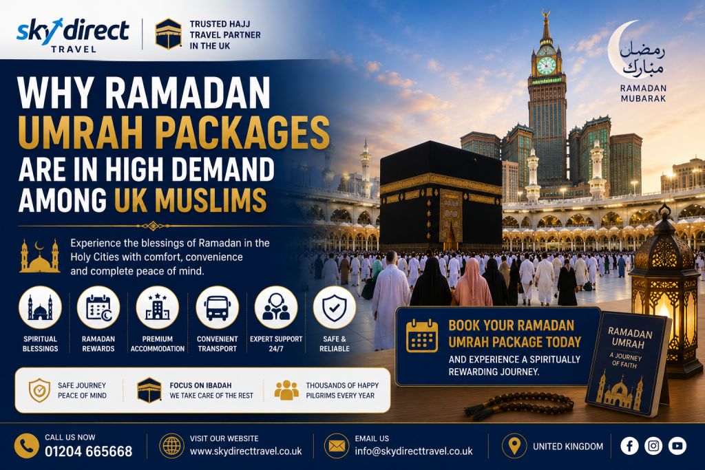 Why Ramadan Umrah Packages Are in High Demand Among UK Muslims